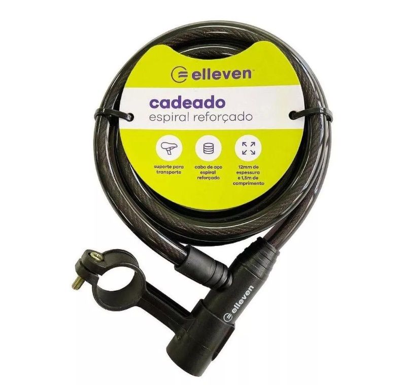 CADEADO ESPIRAL 12mmX1500mm