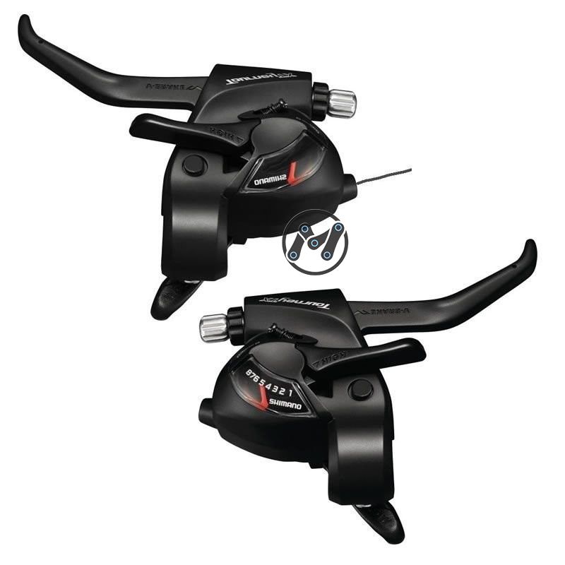ALAVANCA SHIMANO RAPID FIRE TOURNEY TX800 8V