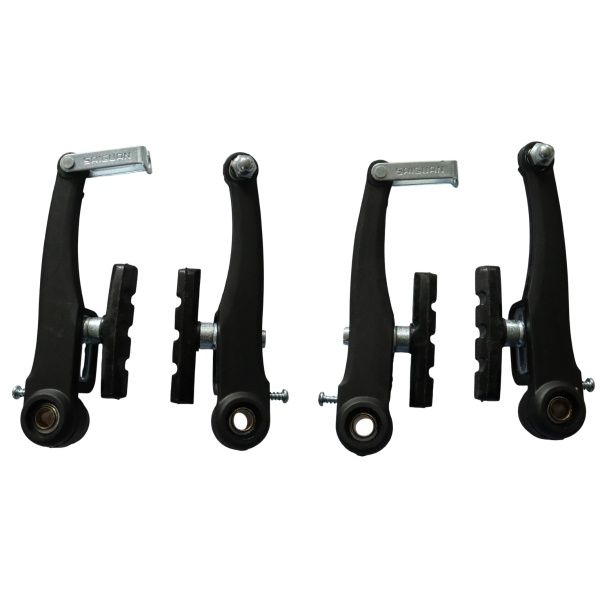 FREIO V-BRAKE NYLON PRETO ORBITAL CB-011