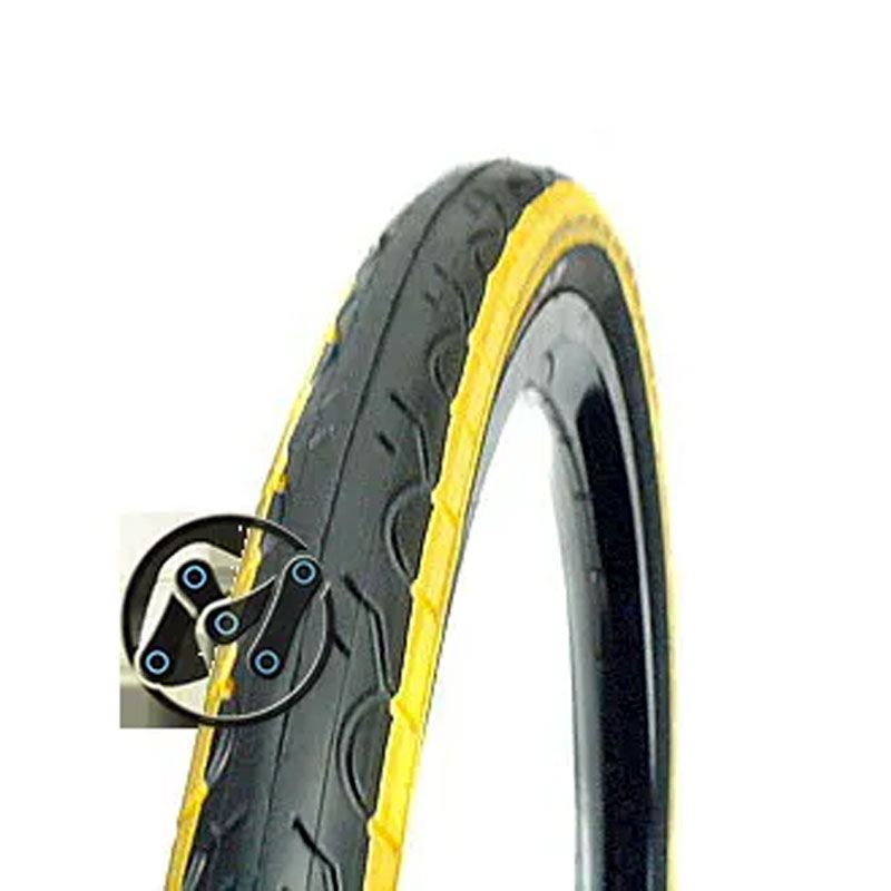 PNEU 26X1.25 KENDA SLICK F. AMARELA KWEST...