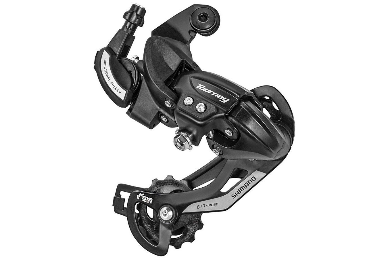 CAMBIO TRASEIRO SHIMANO TY-500 S/ GANCHEIRA