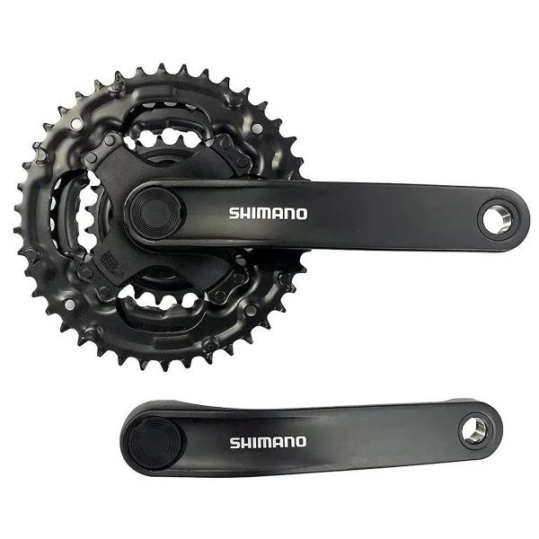PEDIVELA TRIPLO SHIMANO TY301 (24/34/42)