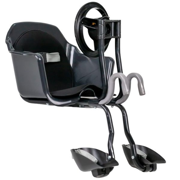 CADEIRINHA DIANTEIRA FLEXBIKE TOY PRETA